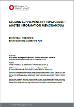 Second Supp RMIM_BOSWM EM Bond and Asian Income Fund Second Supp RMIM_BOSWM EM Bond and Asian Income Fund